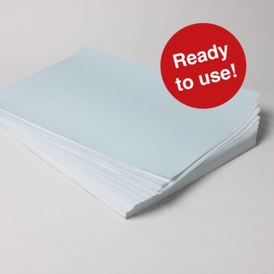 Pre-lacquered paper with lead-free flux – PureCal oversize / A3 / A4