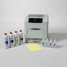 Ceramictoner Ceramic Printer DIN A4 is a printer that allows the printing of ceramic decals. It is filled with ceramic toners from the company mz Toner.