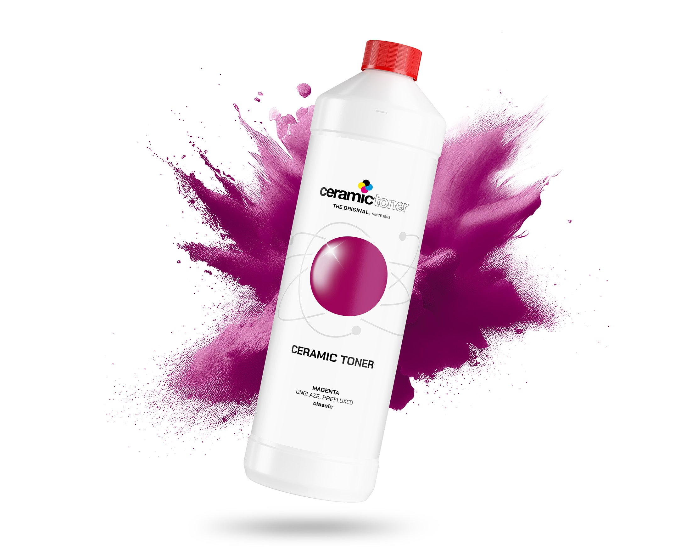 Toner magenta, su smalto, preflusso, Classic