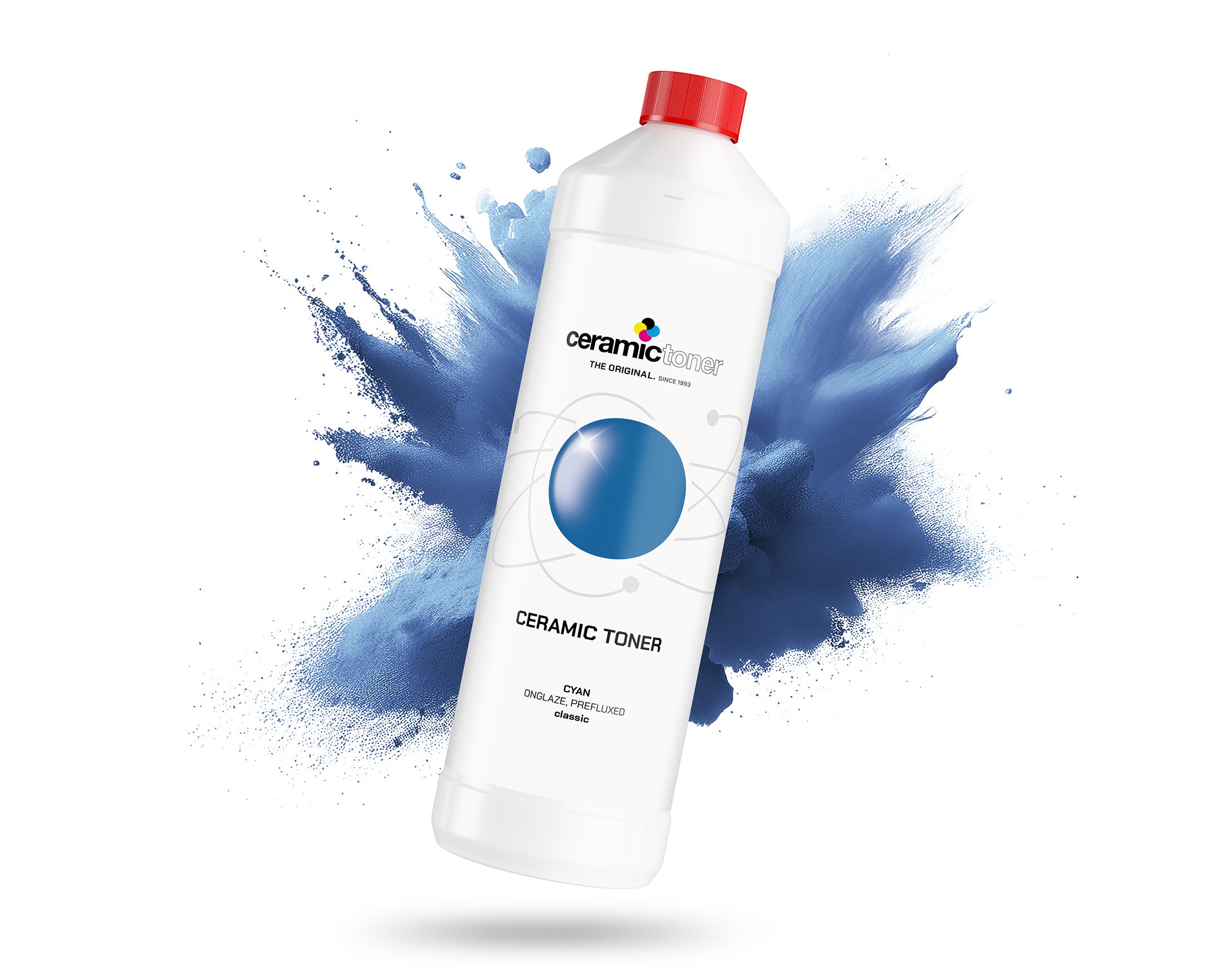 Toner ciano, su smalto, preflusso, Classic