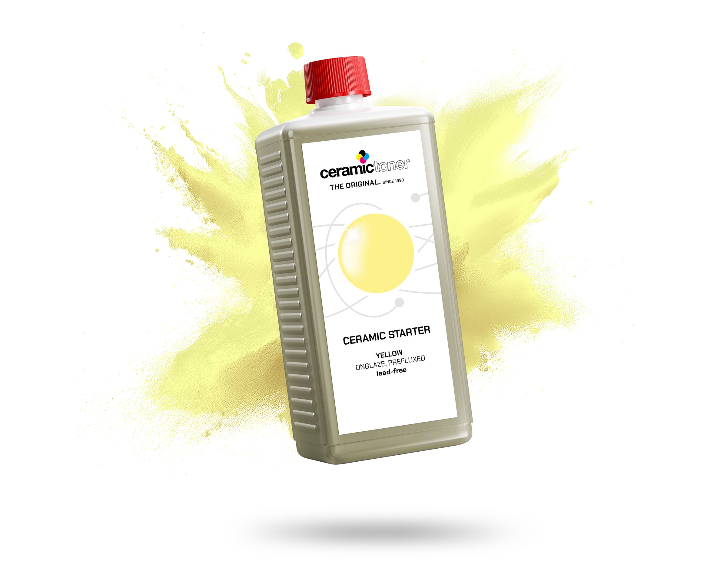 Entwickler Toner Gelb, AG, vorgeflusst,  bleifrei