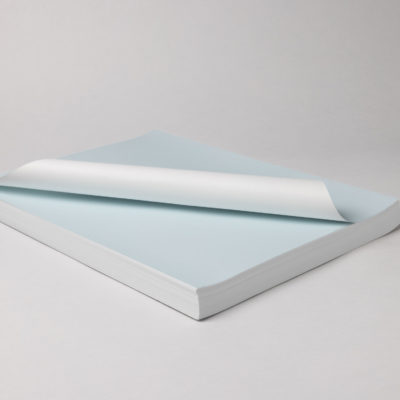 Laminatpapier mit Bleifreifluss (blau)